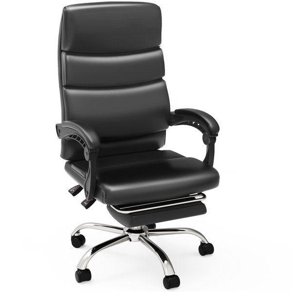 Metro Lane Audrea Faux Leather Commercial Use Desk Chair Wayfair.co.uk